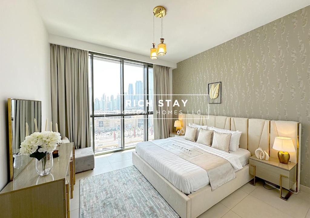 هتل پرمیوم 3BR وید برژ خلیفه اند دبی مال ویو - Premium 3BR with Burj Khalifa & Dubai Mall view