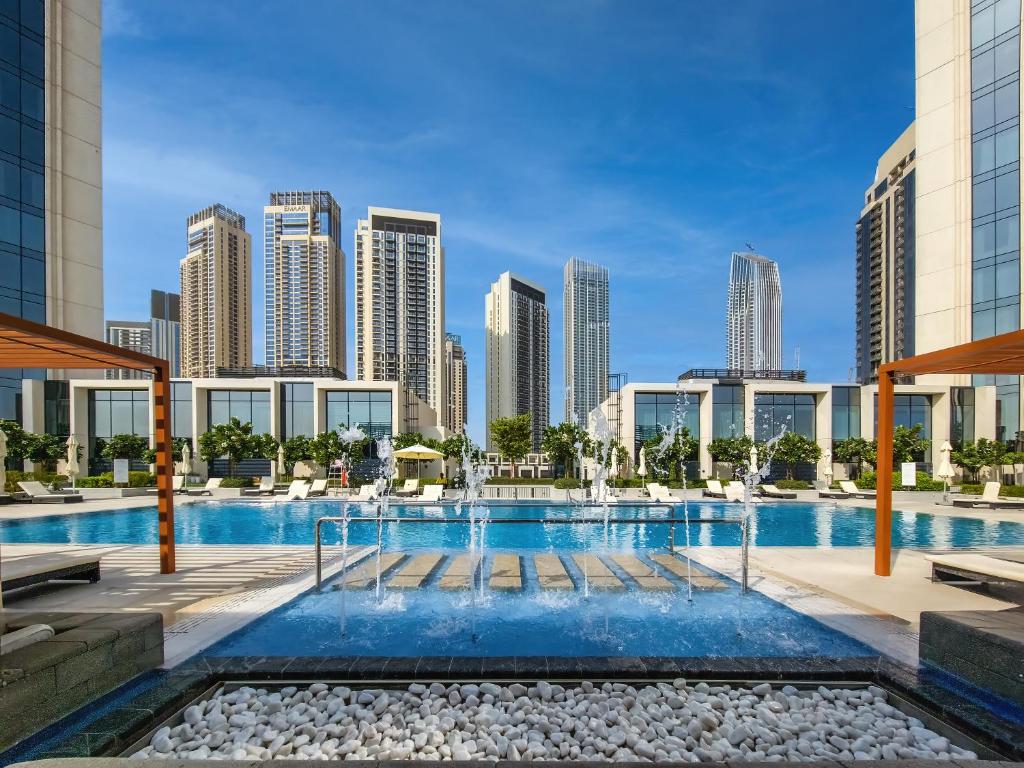 هتل کامفی فمیلی آپارتمان این دبی کریک هاربر - Comfy family apartment in Dubai Creek Harbour