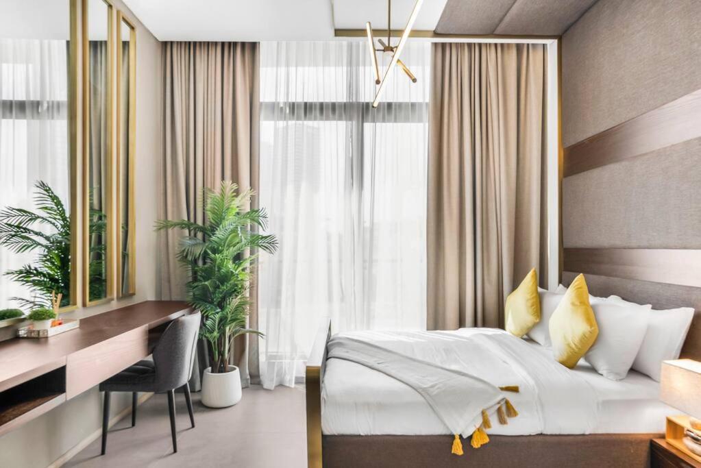 هتل جی وی سی جم - لاکچری استودیو ویت فری وای فای، پارکینگ، جیم و پول بای میراک - JVC Gem - Luxury Studio with free Wifi, Parking, Gym and Pool by Meerak