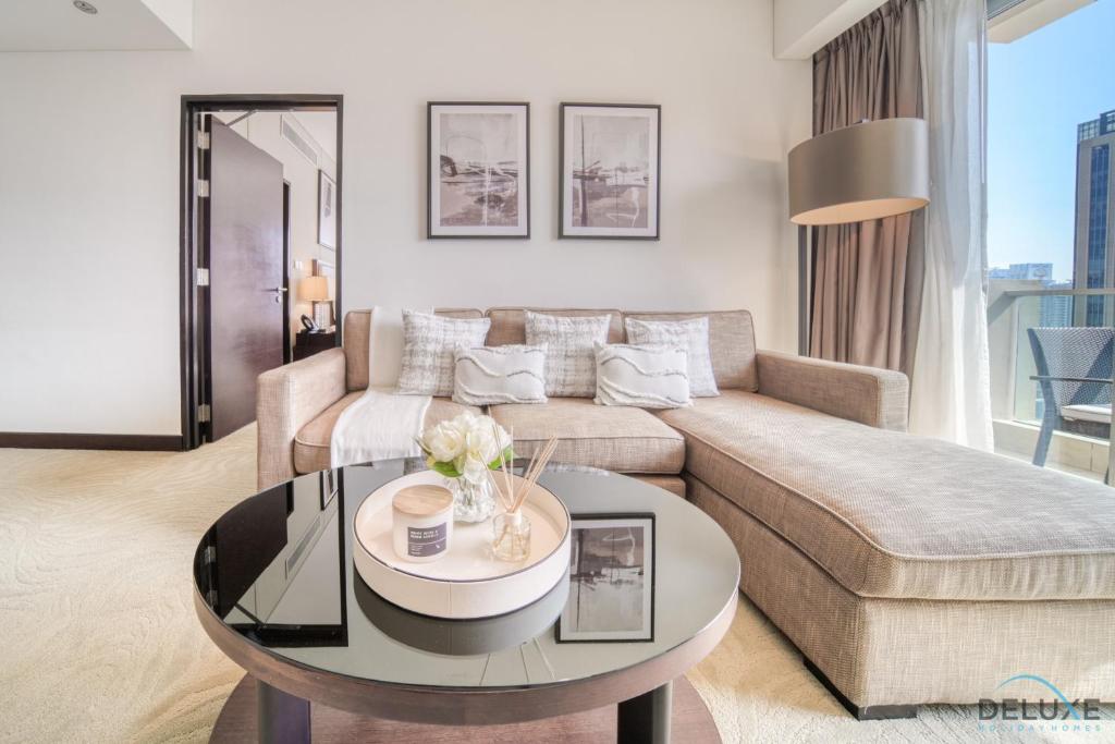 هتل پرمیوم 1بی آر ات ذ آدرس رزییدنسیس دبی مارینا بای دلاکس هالیدِی هومز - Premium 1BR at The Address Residences Dubai Marina by Deluxe Holiday Homes