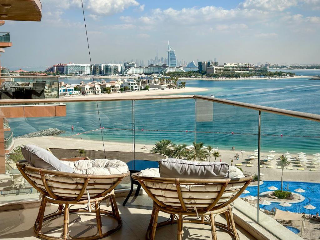 هتل لاکچری 1BR سوئیت ویت دایرکت برج ال عرب ویو - Luxury 1BR Suite with Direct Burj Al Arab View