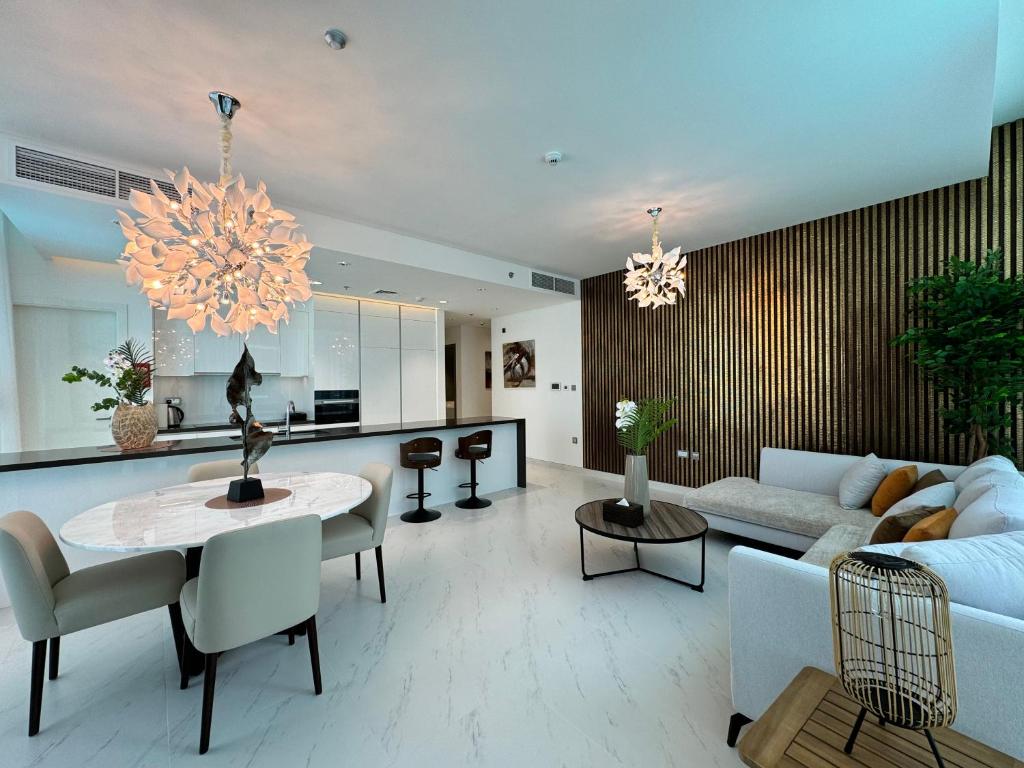 هتل منزیل - 2بر آپت نر داونتاون و لاگون و بُرج ویو - Manzil - 2Br Apt nr Downtown w Lagoon & Burj View