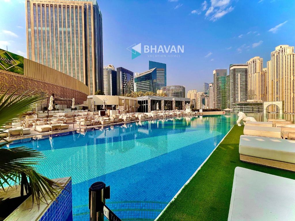 هتل وان بدروم آپارتمان این ایمار ریزیدنس، مارینا بای باوان وکیشن هومز - One bedroom Apartment in EMAAR Residence, Marina by Bhavan Vacation Homes