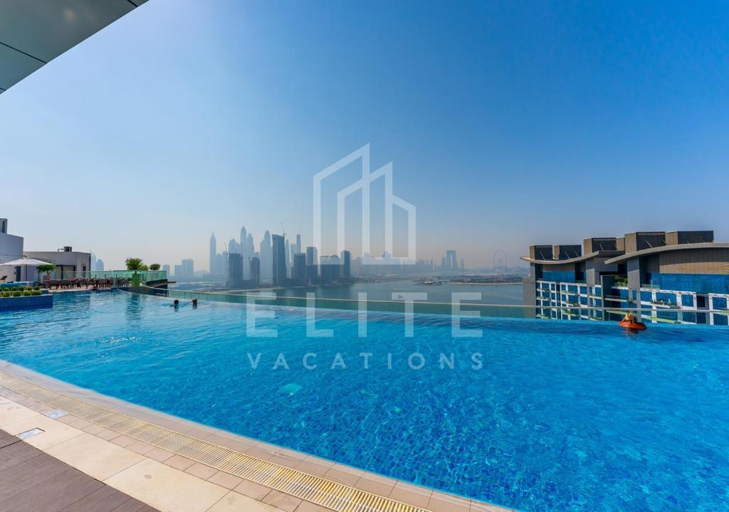 هتل اکسکیوزیت 1BR آپارتمان لوکیتد اَت پام جمیرا - Exquisite 1BR Apartment Located at Palm Jumeirah