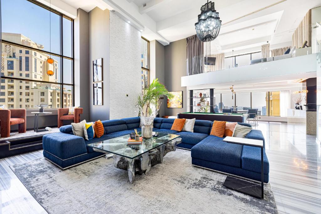 هتل اسپیشس 2بی آر لاف آپارتمان این دوبی مارینا - Spacious 2BR Loft Apartment in Dubai Marina
