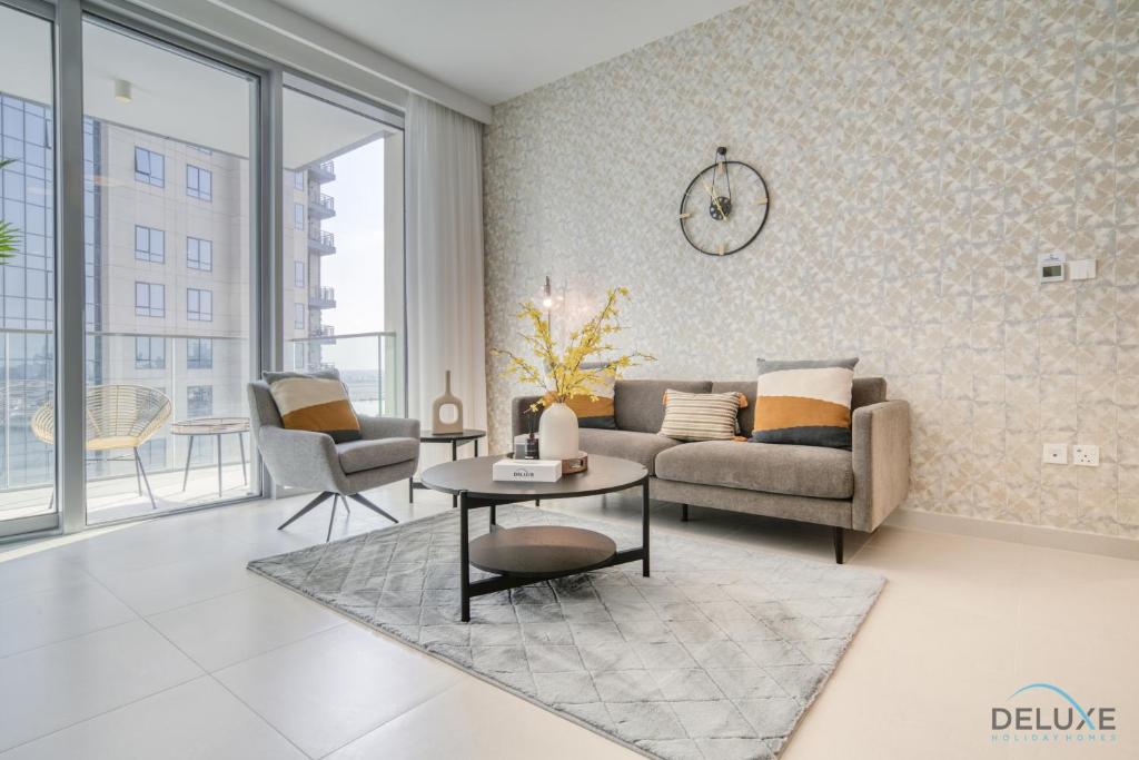 هتل هارمونیوس 1BR اَت دِ گرند دبی کریک هاربر بای دلاکس هالیدی هومز - Harmonious 1BR at The Grand Dubai Creek Harbor by Deluxe Holiday Homes