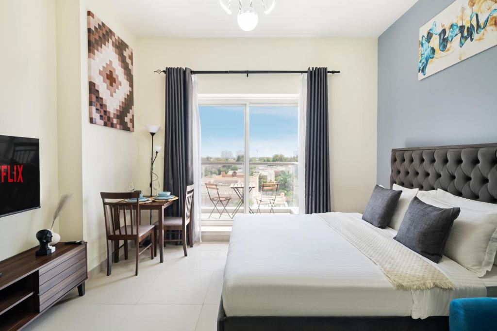 هتل آپ اسکیل استودیو این ایگل هایٹس، دبی اسپورتس سیتی - Upscale Studio In Eagleheights, Dubai Sports City