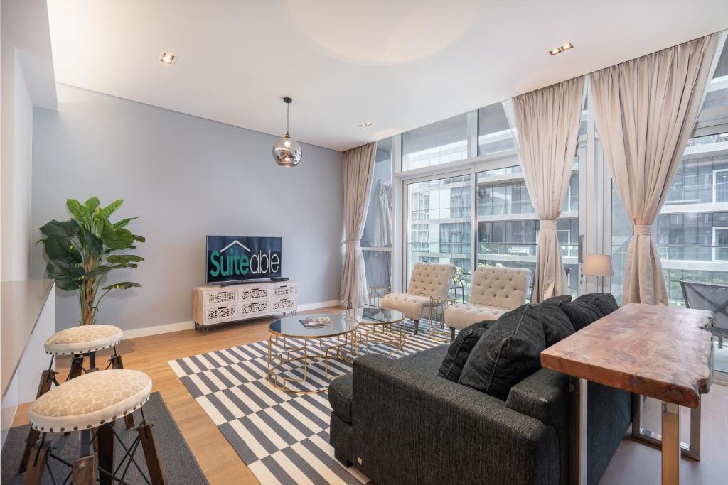 هتل سیتی واک شیک لیوینگ 1 بد روم آپارتمان - City Walk Chic living 1 Bedroom apartment