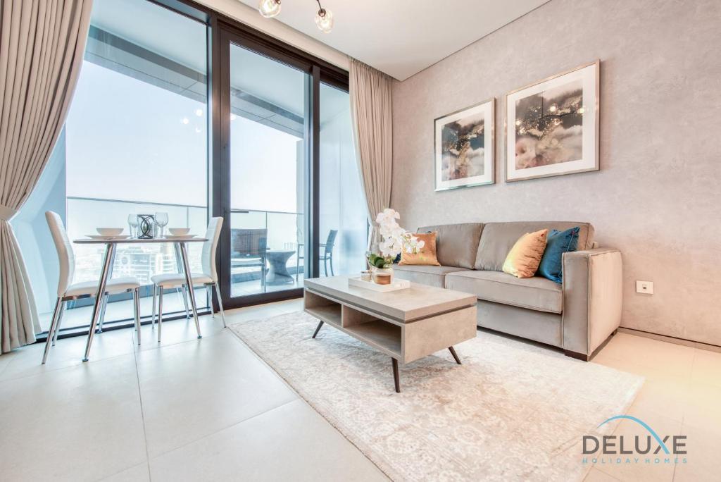 هتل رماکبل 1 بی آر اَت د آدرس ریزیڈنسز این جی بی آر بای دلاکس هولیدے هومز - Remarkable 1BR at The Address Residences in JBR by Deluxe Holiday Homes