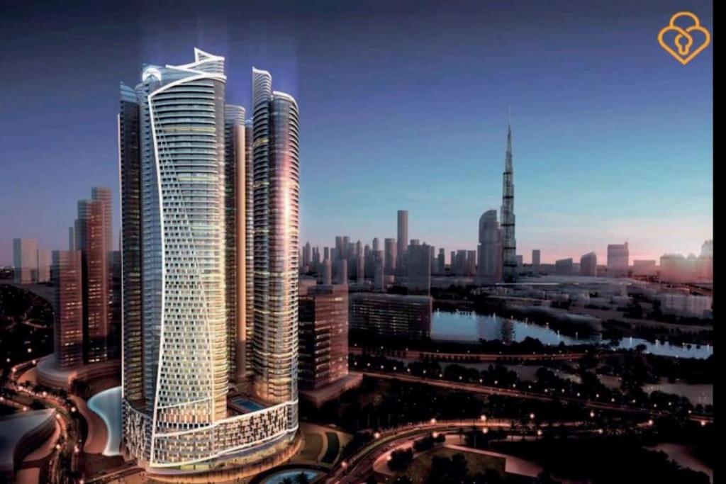 هتل کیزپلیز لاکچری 1 بی/آر آپت این پارامونت تاورز بای دامک - Keysplease Luxury 1 B/R Apt in Paramount Towers by Damac
