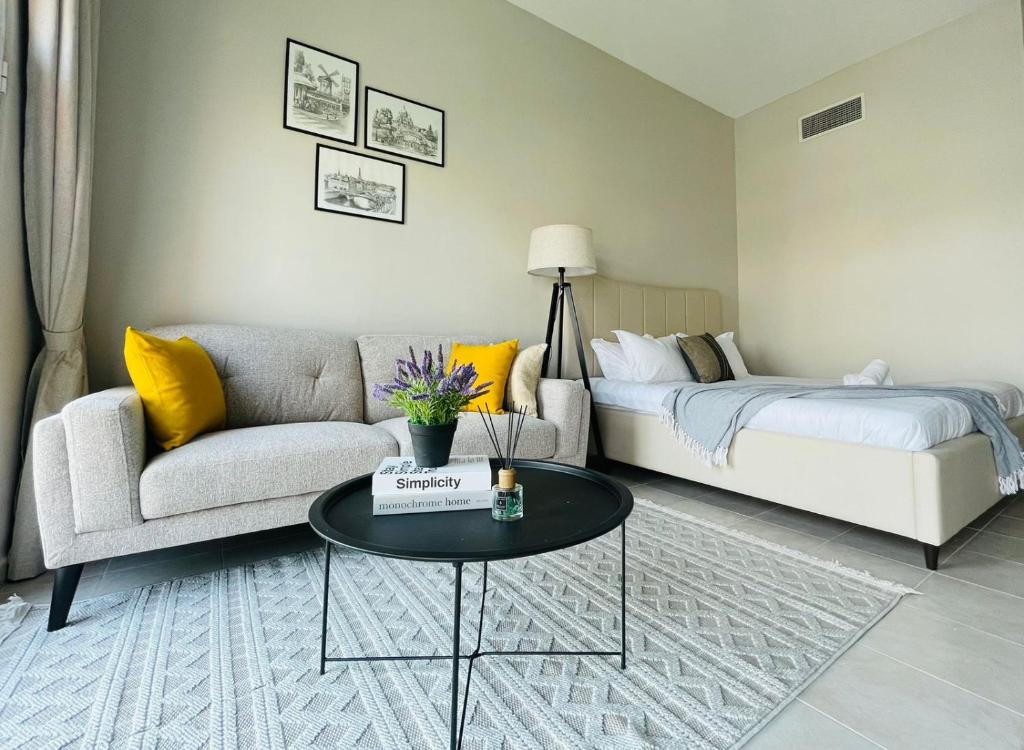 هتل پریمیوم استودیو آی دیسکاوری گاردنز - 2 مین فروم مترو - Premium Studio I Discovery Gardens - 2 min from Metro
