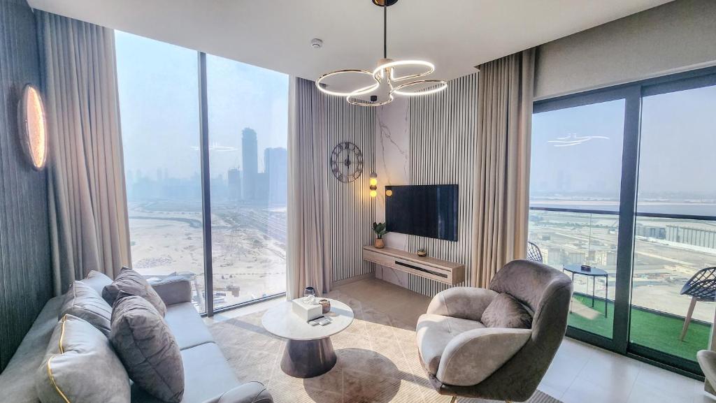هتل استی بای لاتینم لاکچری 2 بی آر هالیدی هوم سی وی ای 2301 نیار برج خلیفه - STAY BY LATINEM Luxury 2BR Holiday Home CV A2301 near Burj Khalifa