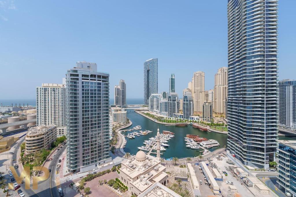 هتل مارکو پولو - استانینگ 1 بی آر وید فول مارینا ویو، هیوج بالکونی - Marco Polo - Stunning 1 BR With Full Marina View, Huge Balcony