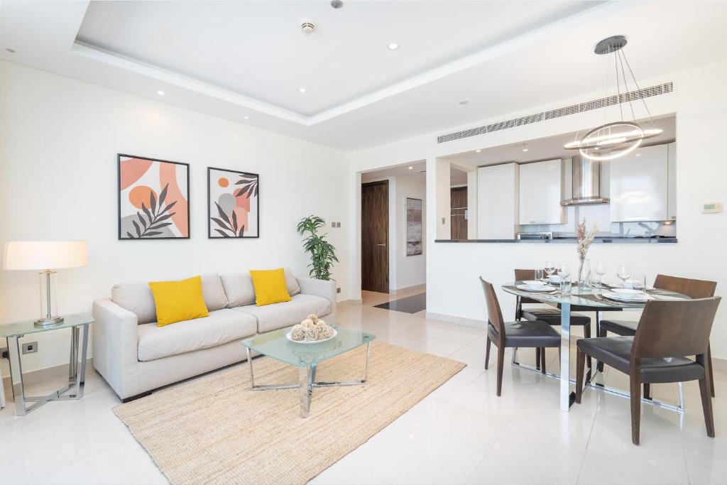 هتل جی ال تی هوانی آپارتمان فیو مینتس فروم دی ام سی سی مترو - JLT heavenly apartment few minutes from DMCC Metro