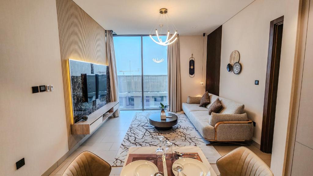 هتل استی بای لاتینم لاکچری 2BR هالیدی هوم سی وی آر بی2907 نیار بوج خلیفه - STAY BY LATINEM Luxury 2BR Holiday Home CVR B2907 near Burj Khalifa