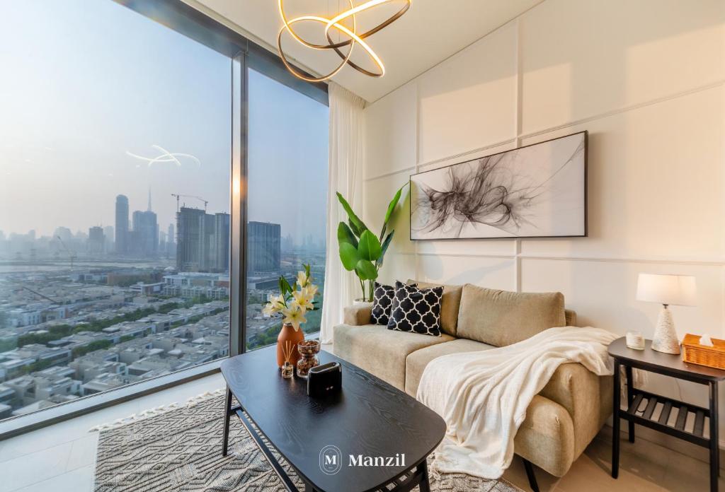 هتل منزیل - اسلیک 1BR نر داون تاون و بُرج ویوز - Manzil - Sleek 1BR nr Downtown w Burj views
