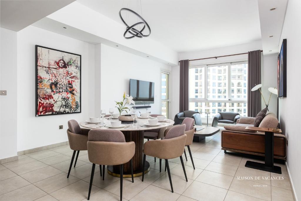 هتل پالم جمیرا مارینا ریزیدنس 3 بیدروم - Palm Jumeirah Marina Residence 3 Bedroom