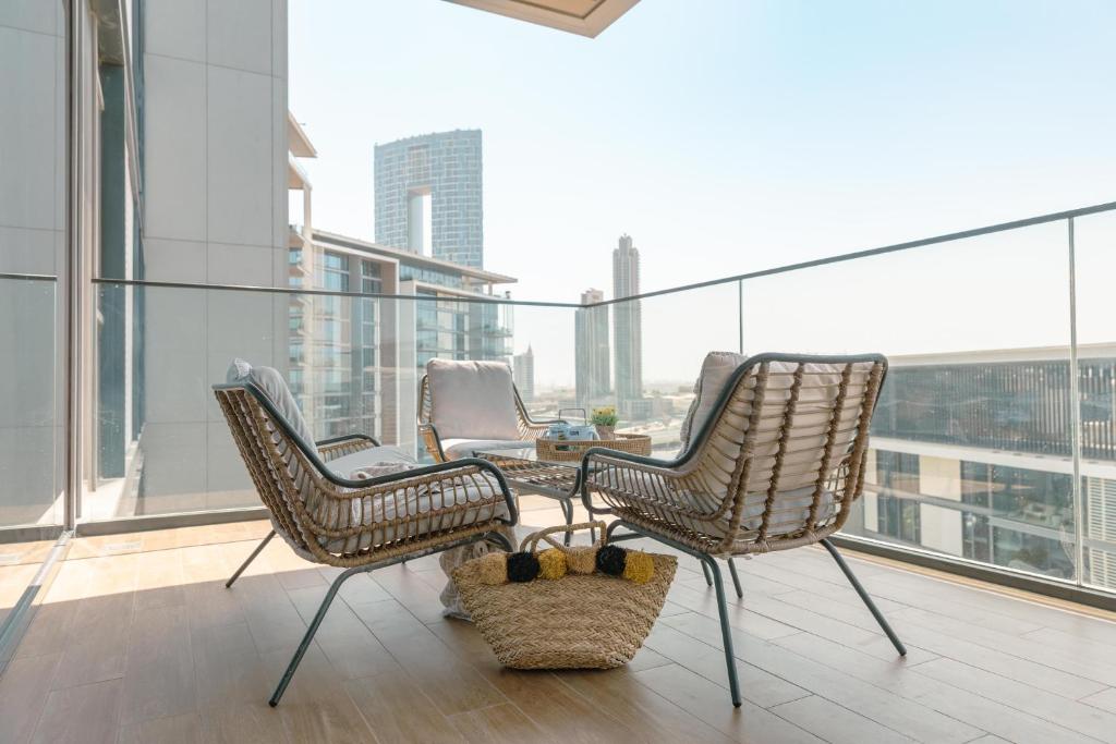 هتل های گوشٹس - کالرفول اپارتمان این بلوواترز کلوز تو بیچ - HiGuests - Colorful Apartment in Bluewaters Close to Beach