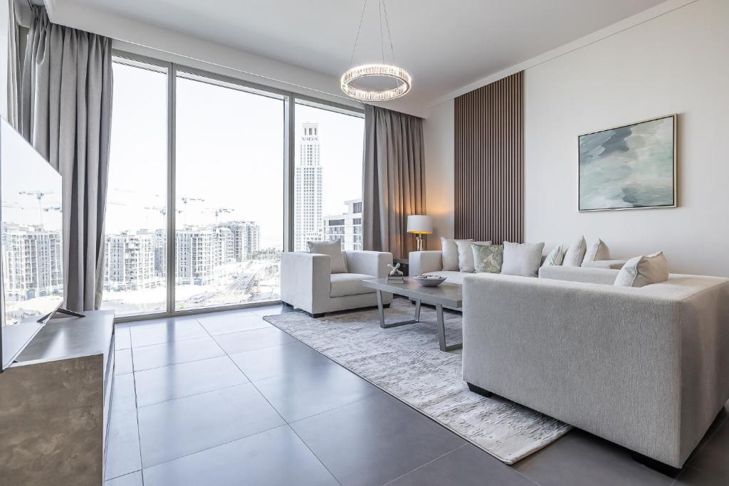 هتل اسپیشس 3 بی دی آر ویت مید روم آی کریک هاربر - Spacious 3BDR with Maid Room ICreek Harbour