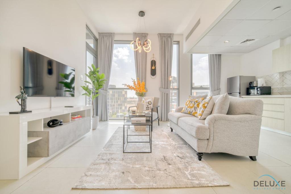 هتل سرین 1BR ات افنان 3 میدتاون دبی پروداکشن سیتی بای دلاکس هالیدی هومز - Serene 1BR at Afnan 3 Midtown Dubai Production City by Deluxe Holiday Homes