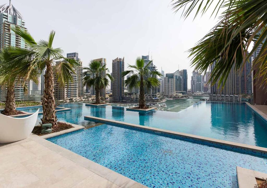هتل هومزگتی وی - لاویش 2BR آپارتمان این مارینا گیت1 - HomesGetaway- Lavish 2BR Apartment in Marina Gate1