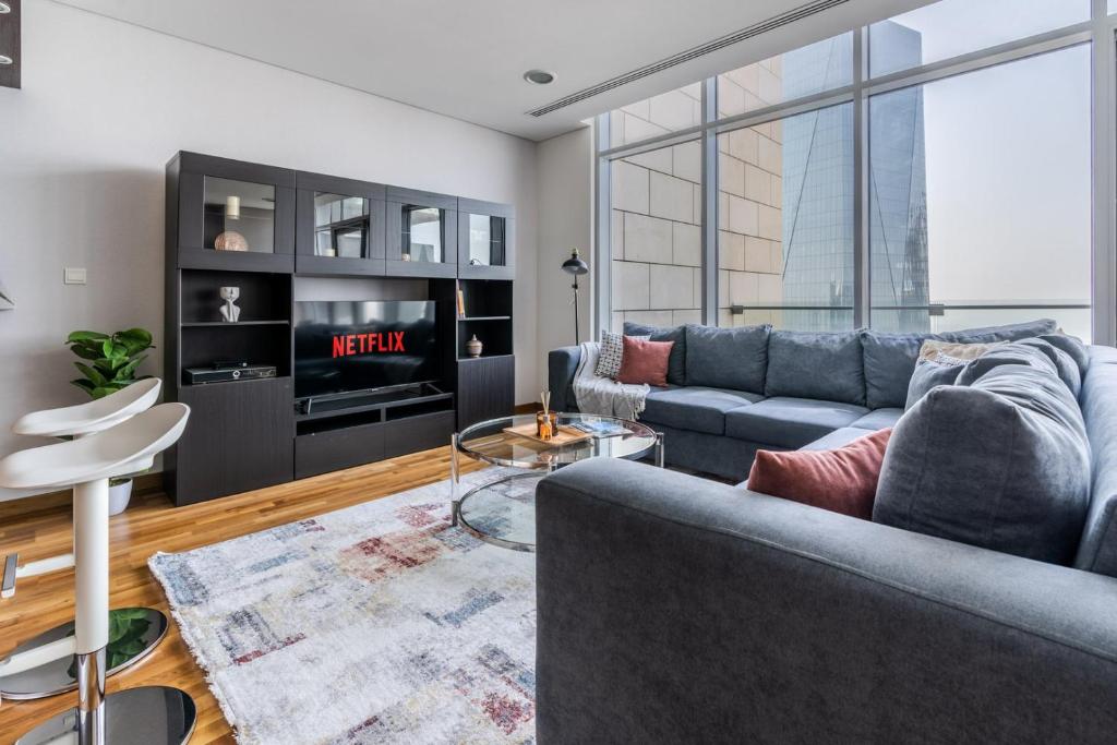 هتل گست ردی - لوکژریس دوپلکس آپت نیر DIFC - GuestReady - Luxurious Duplex Apt near DIFC
