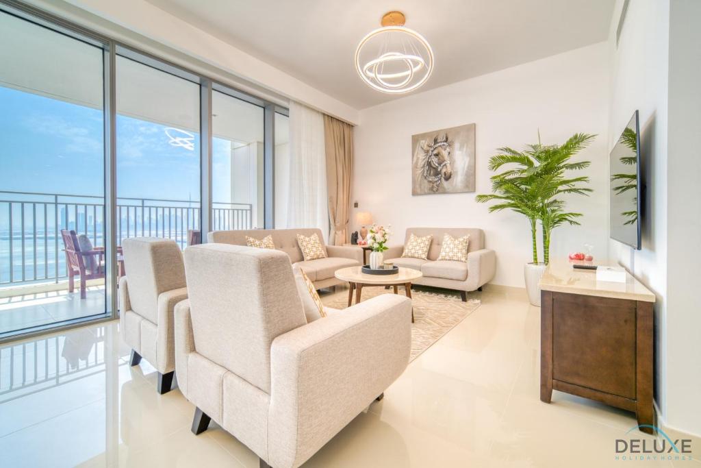 هتل چامینگ 3 بی آر در 17 آیکون بی دبی کریک هاربر بای دلاکس هالی دی هومز - Charming 3BR at 17 Icon Bay Dubai Creek Harbour by Deluxe Holiday Homes