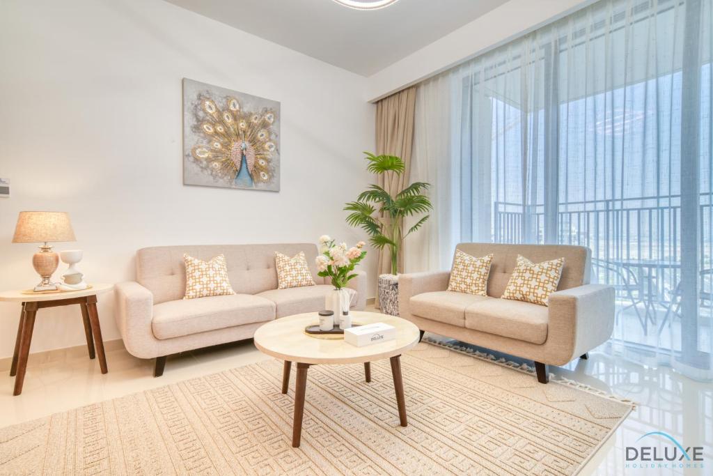 هتل دازلینگ 2 بی آر ات 17 آیکون بی دبی کریک هاربر بای دلاکس هالیدی هومز - Dazzling 2BR at 17 Icon Bay Dubai Creek Harbour by Deluxe Holiday Homes