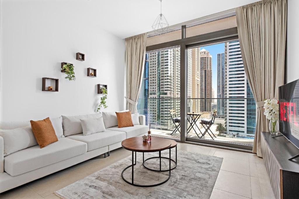 هتل وایک - استانینگ وان بردروم این دبی مارینا - VayK - Stunning One Bedroom in Dubai Marina