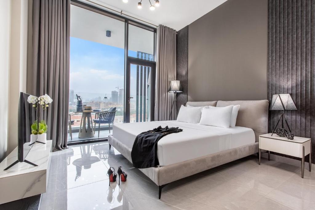 هتل آیکون کاسا لیوینگ فرنیرد استودیو آی سی 3 در جی وی سی - Icon Casa Living Furnished Studio IC3 in JVC