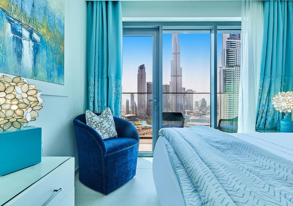 FIRST CLASS 2BD, Full Burj Khalifa view in the Heart of Downtown