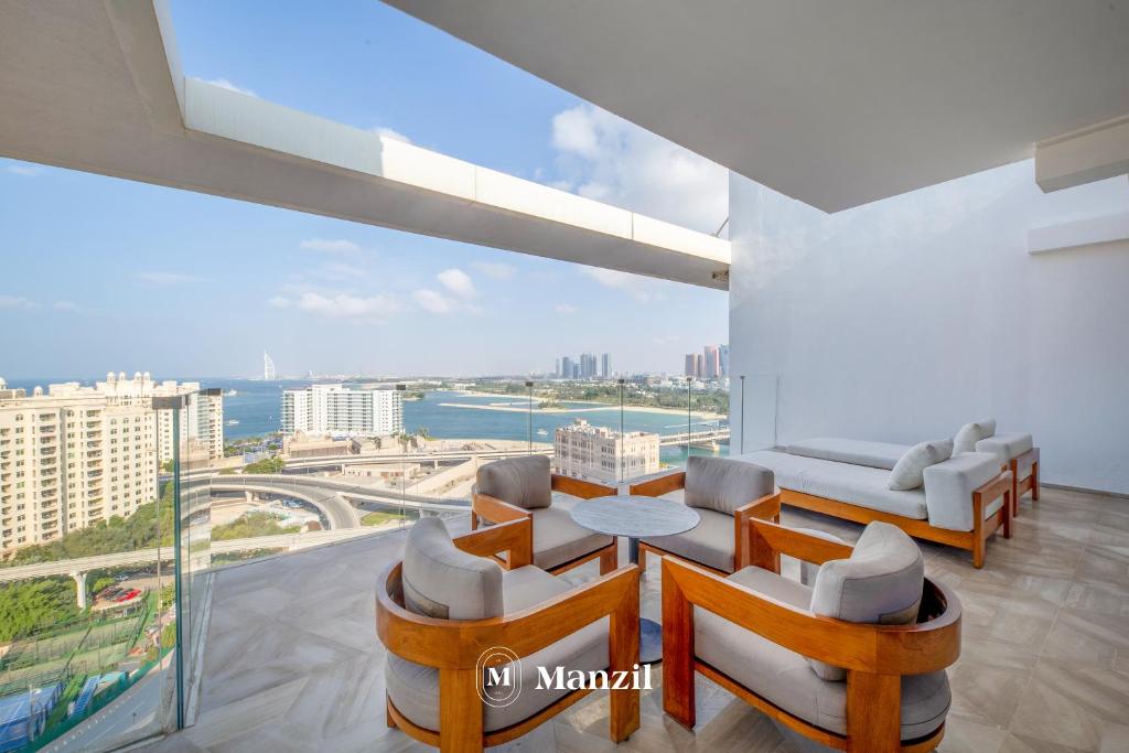Manzil - Luxury 4BR Penthouse in Five Palm with Private Pool and Terrace