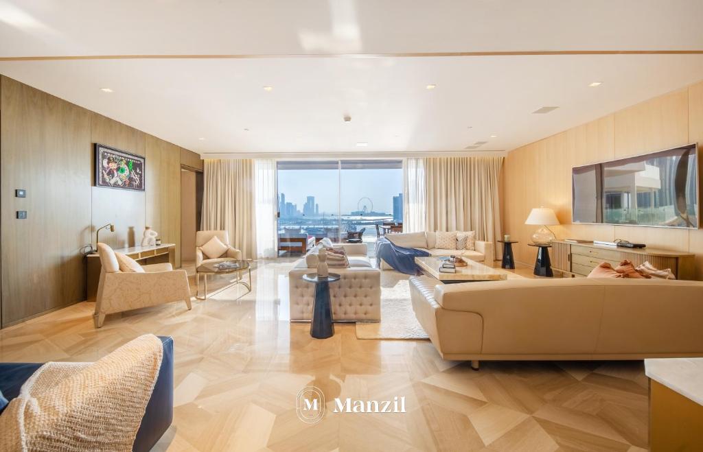 Manzil - Luxury 4BR Penthouse in Five Palm with Private Pool and Terrace