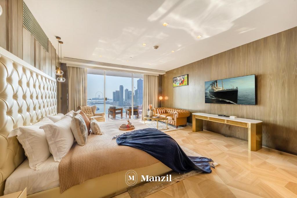 Manzil - Luxury 4BR Penthouse in Five Palm with Private Pool and Terrace