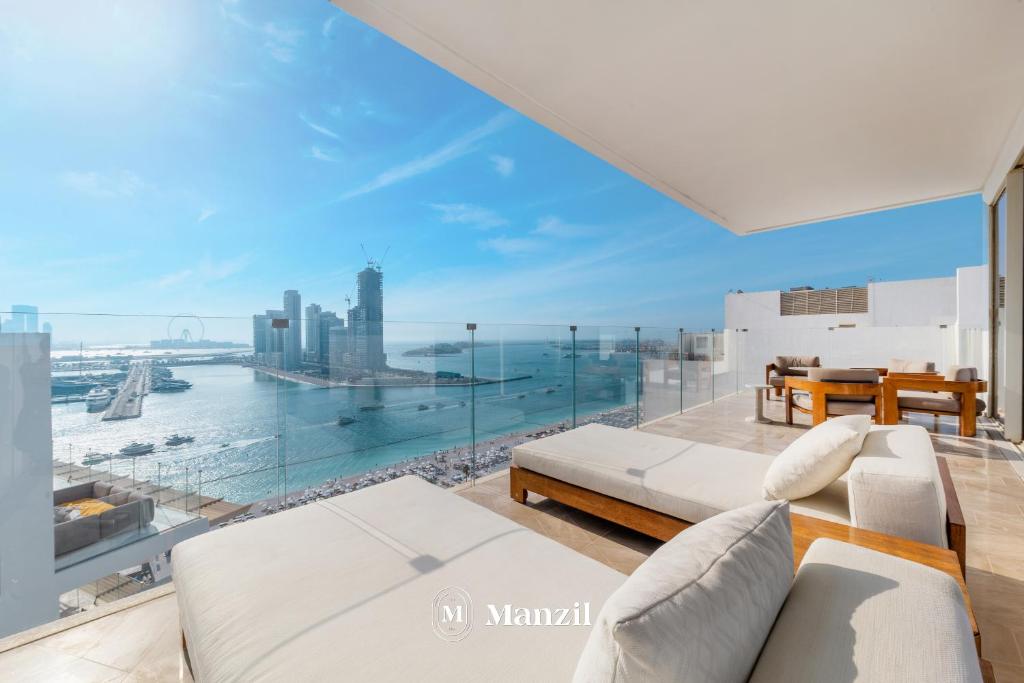 Manzil - Luxury 4BR Penthouse in Five Palm with Private Pool and Terrace