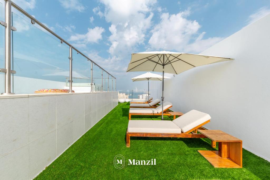 Manzil - Luxury 4BR Penthouse in Five Palm with Private Pool and Terrace