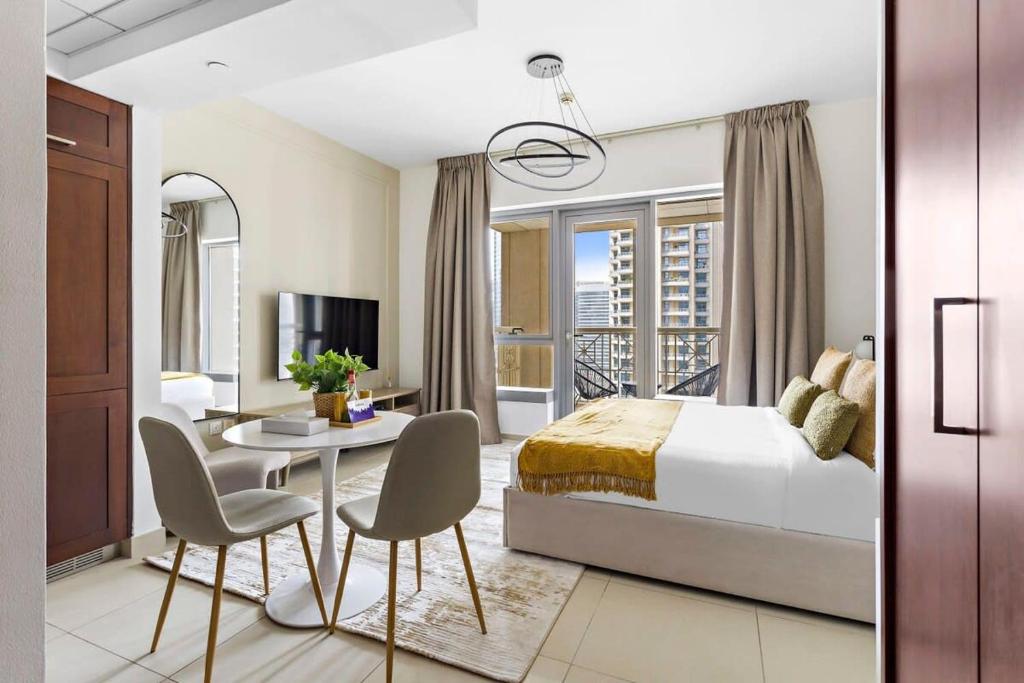 هتل سیلک هاوس بیوتیفول استودیو این داون تاون نیار برج خلیفه - Silkhaus beautiful studio in Downtown near Burj Khalifa