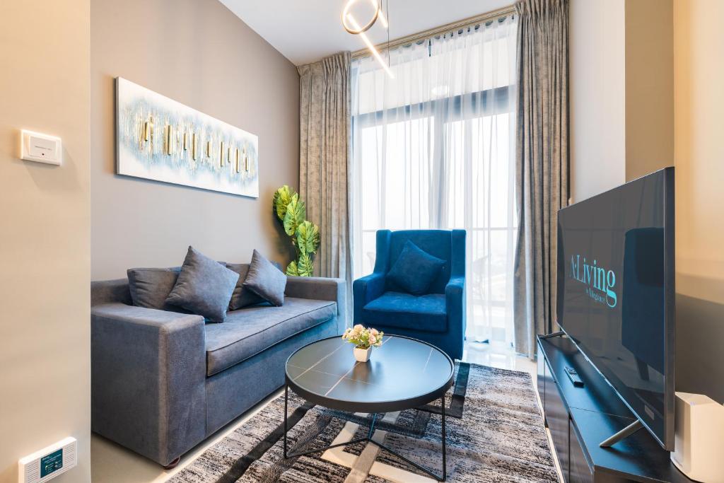 هتل آ لیوئینگ لاکچری 1 بی آر آپارتمان زادا تاورز بیزنس بی دبی 2613 - ALiving Luxury 1BR Apartment Zada Towers Business bay Dubai 2613