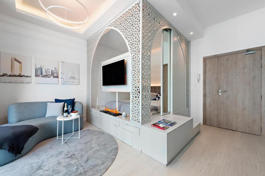 هتل یونیک دبی مارینا استودیو، نیئر جمیرا بیچ، مال اند مترو - Unique Dubai Marina Studio, near Jumeirah Beach, Mall and Metro
