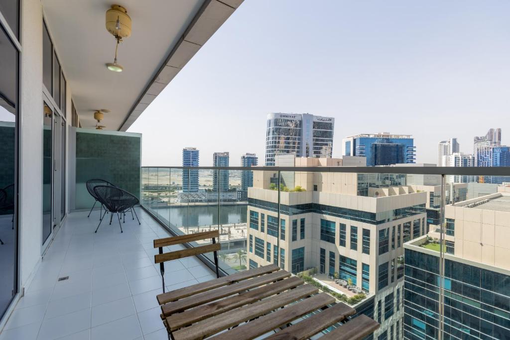 هتل نسما لاکچری استیز - دلاکس آپارتمان این د هارت آو بیزنس بی - Nasma Luxury Stays - Deluxe Apartment In The Heart of Business Bay