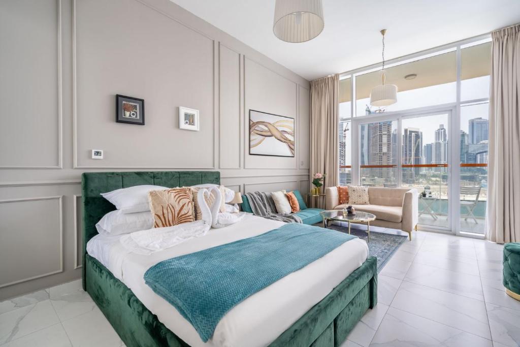 هتل گست ردی - استادیای دی لوکسو کوم ویستا پارسیال پاره او بُرج خلیفه - GuestReady - Estadia de luxo com vista parcial para o Burj Khalifa