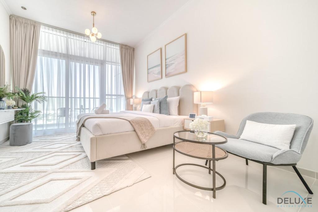 هتل آپولنت استودیو ات کارسون سی داماک هیلز دوبی لند بای دلاکس هالیدی هومز - Opulent Studio at Carson C DAMAC Hills Dubailand by Deluxe Holiday Homes