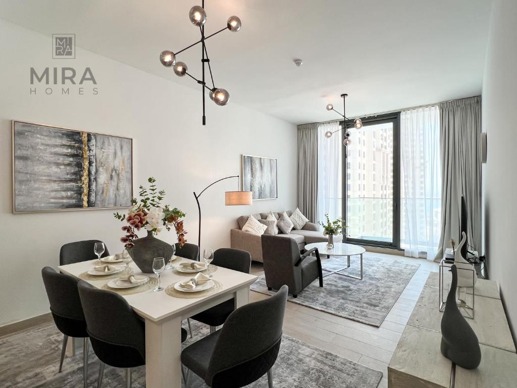هتل میرا هالیدی هومز - نیلی 2 بستروم این دبی مارینا وید کانال ویو - Mira Holiday Homes - Newly 2 bedroom in Dubai Marina with Canal View