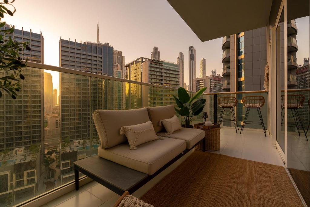هتل التیمیت استی / مجیکال تراس / بوهوی دیزاین / بیزنس بی / 5 مین فرام دبی مال / 3 پیپل - Ultimate Stay / Magical Terrace / Boho Design / Business Bay / 5 min from Dubai Mall / 3 People