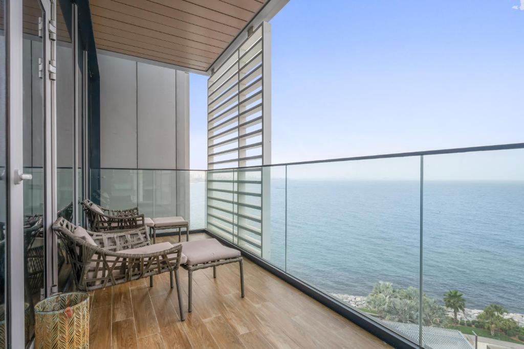 هتل نیو 2 بد رم این بلو واترز وید دایرکت سی ویو - New 2 bedroom in Bluewaters with Direct Sea View
