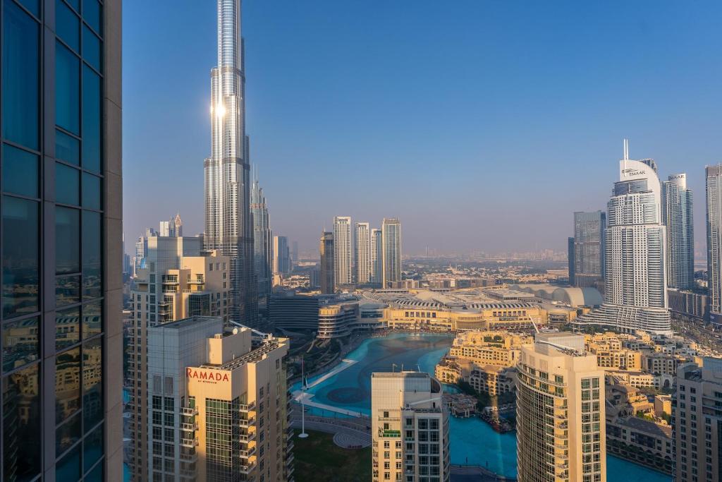 هتل بل ویستا - های فلور - 1BR 29 بولوار - برج خلیفه و فونتین ویو - Bellavista - High Floor - 1BR 29 Boulevard - Burj Khalifa & Fountain View
