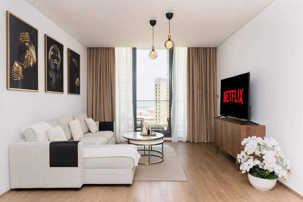 هتل نیو اپت این دبی مارینا وید بالکنی اند سی ویو - New apt in Dubai Marina with balcony and sea view