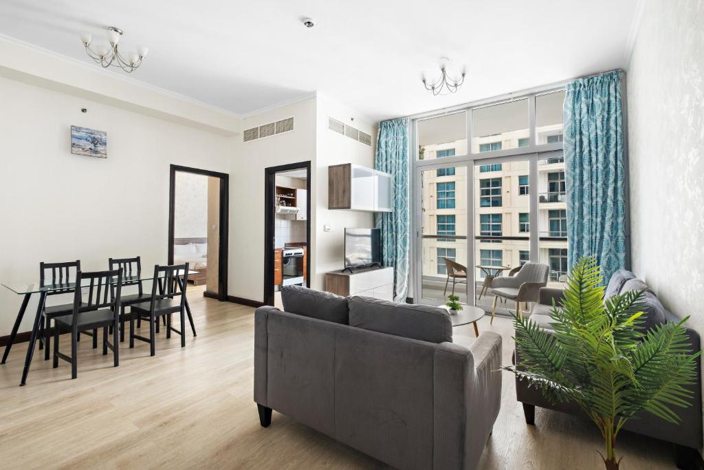 هتل مارینا بلیس: استایلش 1BR این دک تاور 2 - Marina Bliss: Stylish 1BR in DEC Tower 2