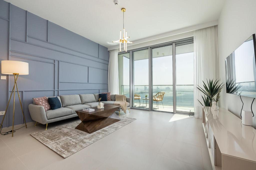 هتل آپارتمنت ویت برج خلیفه اند واتر ویو این کریک هاربر - Apartment with Burj Khalifa and Water View in Creek Harbour