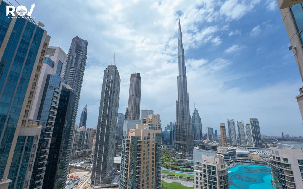 هتل لاکچری 2 بد روم سوئیت ویت فول برج خلیفه ویو - Luxury 2 Bedroom Suite with Full Burj Khalifa View